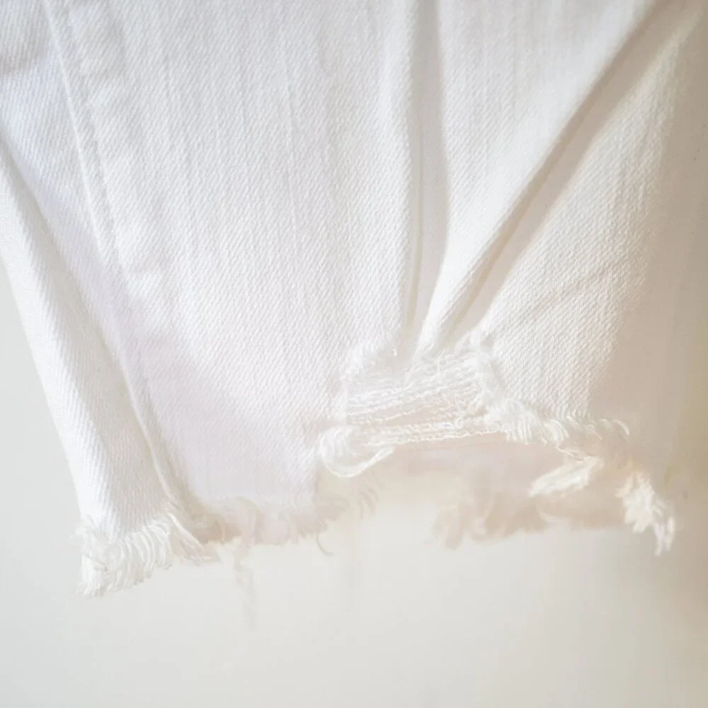 EUC White Skinny Crop Jeans - Picture 3 of 4